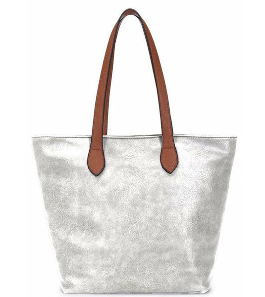 Ladies Tote Bag - Silver