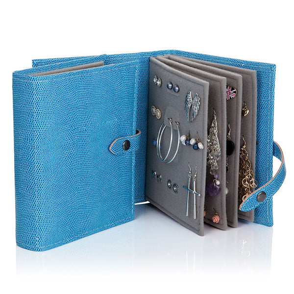 Little Book of Earrings - Blue Lizard