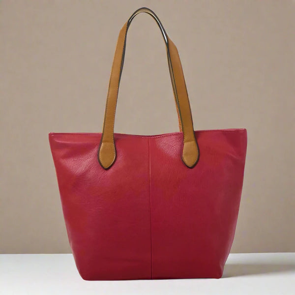 Ladies Tote Bag - Red