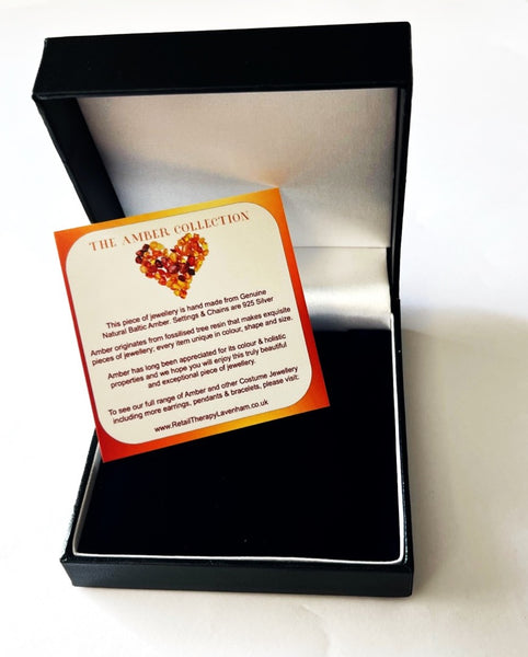 Amber 925 Silver Ballet Dancer Pendant