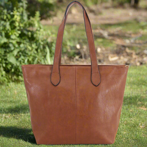 Ladies Tote Bag - Tan
