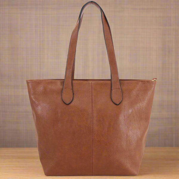 Ladies Tote Bag - Tan