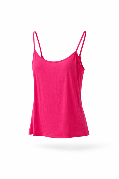 2-Piece Crochet Floral Top - Fuchsia