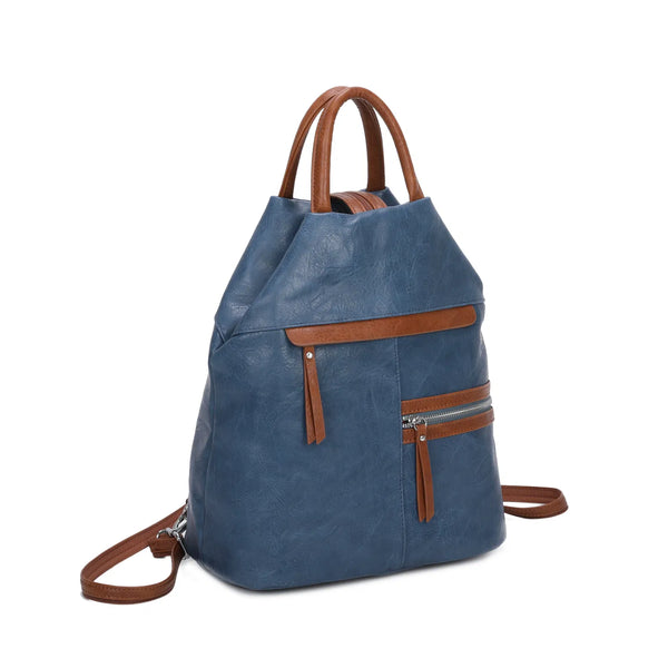 Backpack Handbag - Blue