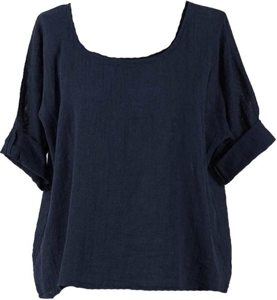 Cotton Top - Navy