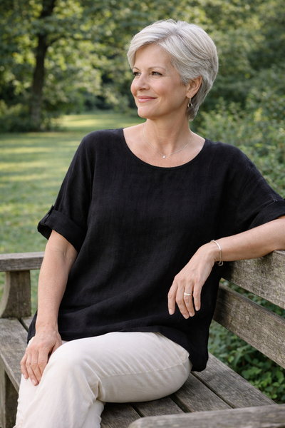 Cotton Top - Black