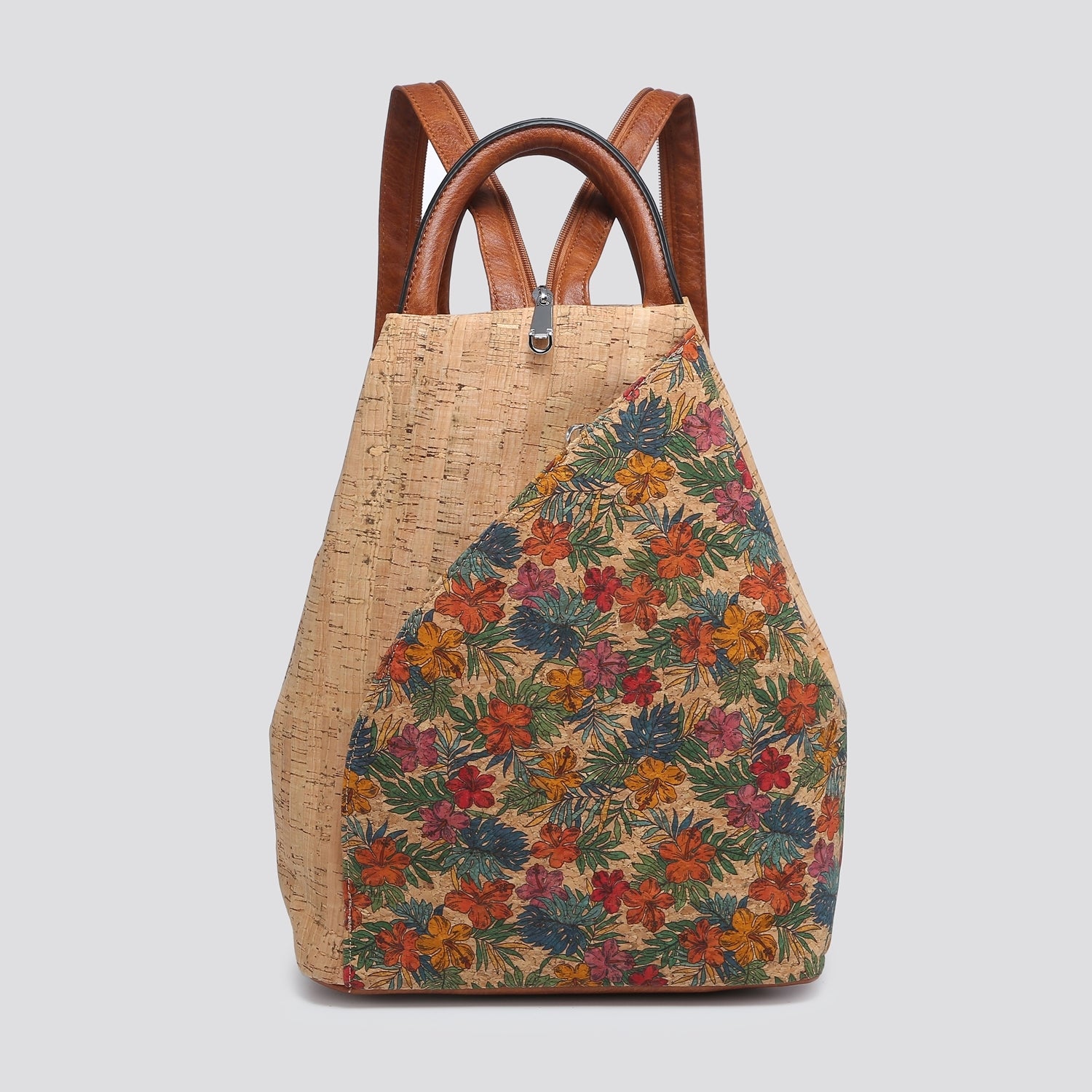 Cork Backpack - Exotic Floral