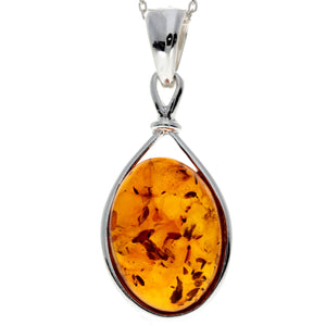Amber 925 Classic Pendant