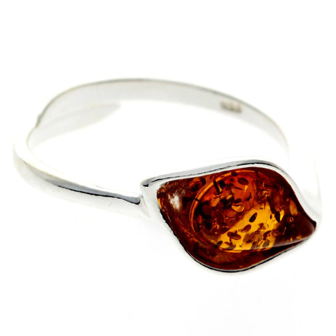 Amber 925 Adjustable Tear Ring