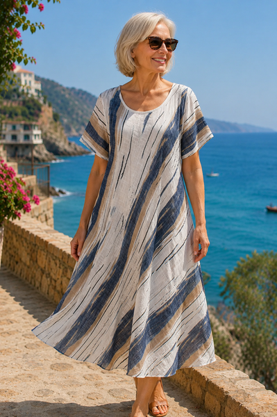 NEW Stripe - Navy
