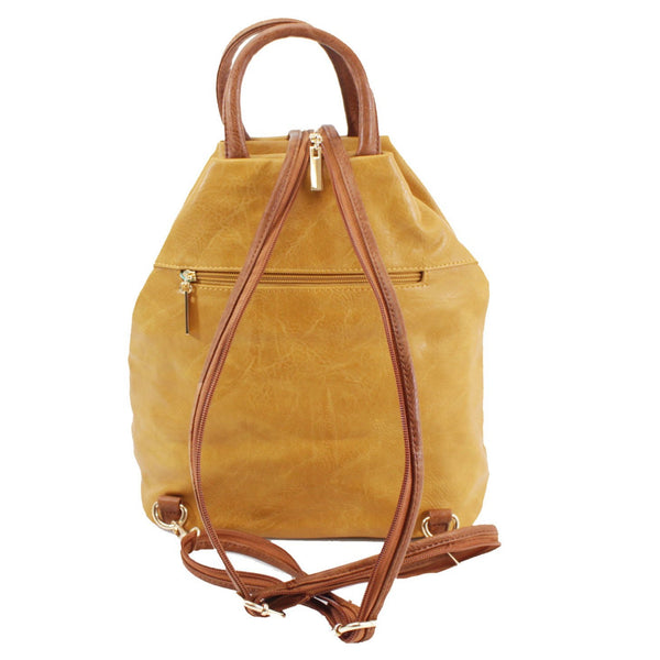 Backpack Handbag - Yellow