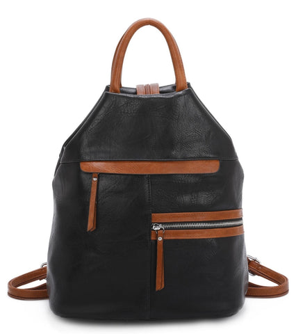 Backpack Handbag - Black