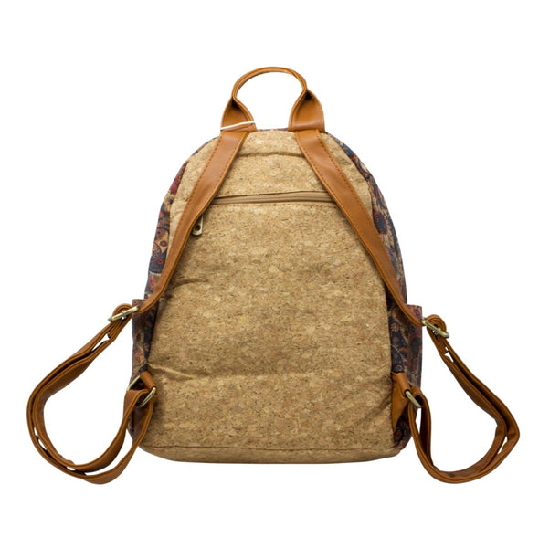 Cork Backpack - Dark Blue