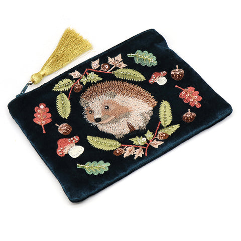 Happy Hedgehog Make-Up Purse
