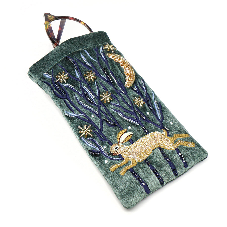 Lavenham Leaping Hare Glasses Case