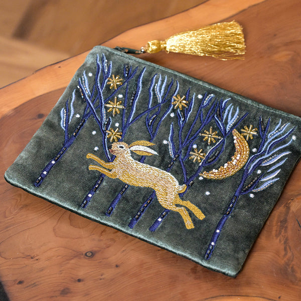 Lavenham Leaping Hare Make-Up Purse