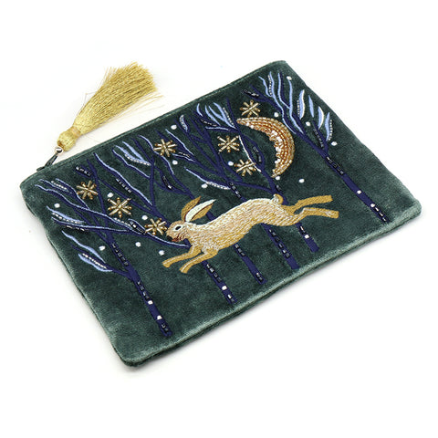 Lavenham Leaping Hare Make-Up Purse