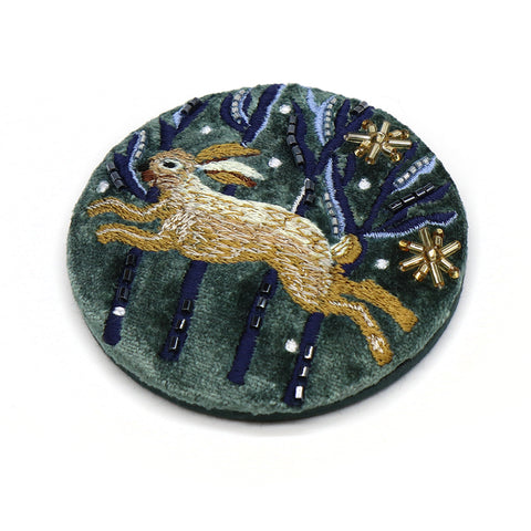 Lavenham Leaping Hare Mirror