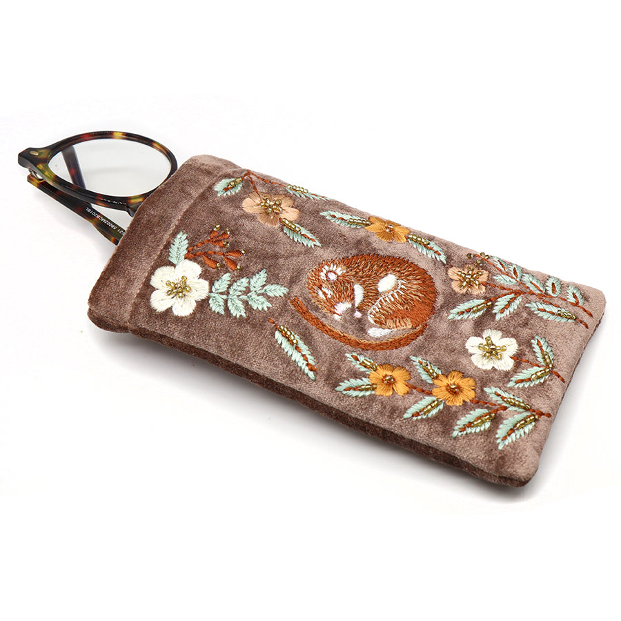 Sleeping Dormouse Glasses Case