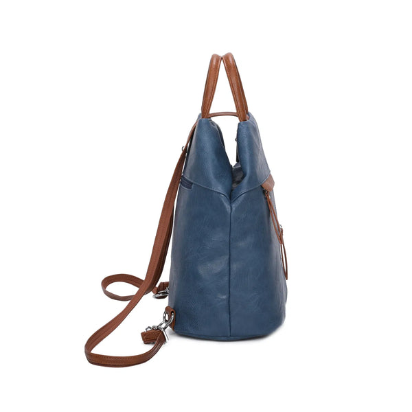 Backpack Handbag - Blue