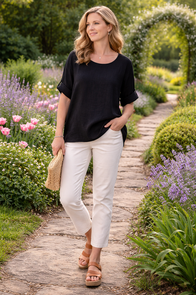 Cotton Top - Black