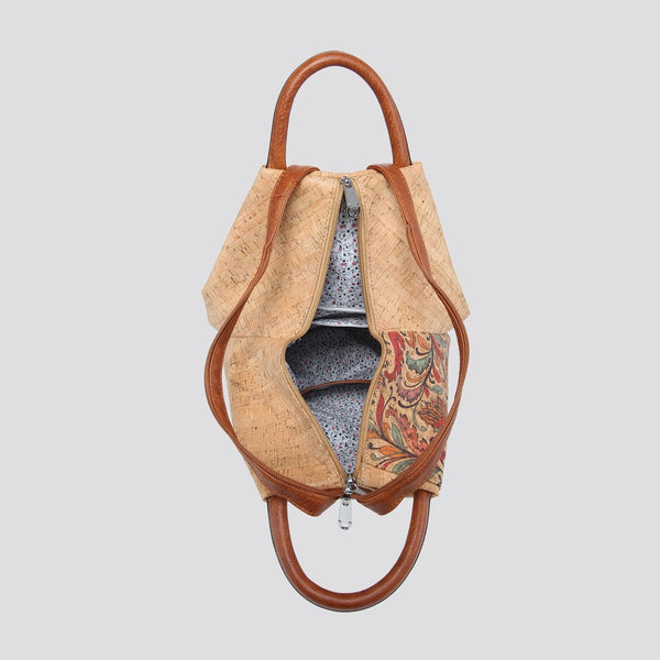 Cork Backpack - Exotic Floral