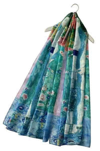 Klimt Expressionism Portrait of Adele Painting Print Art Silk Scarf
