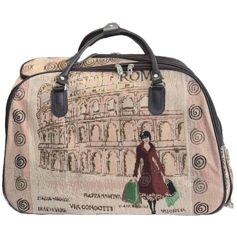 Tapestry Trolley/Luggage Bag - Rome Italy