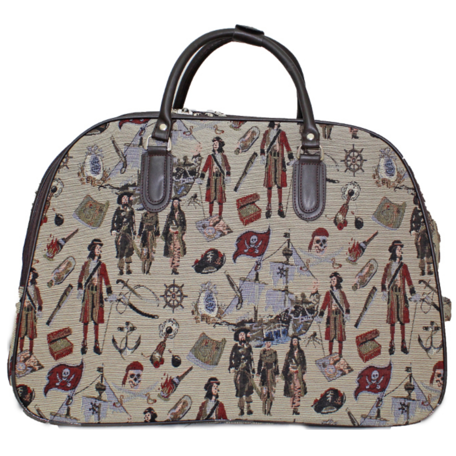 Tapestry Trolley/Luggage Bag - Pirates