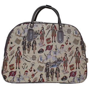 Tapestry Trolley/Luggage Bag - Pirates