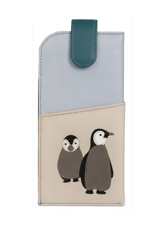 Penguin Glasses Case - Mala Leather