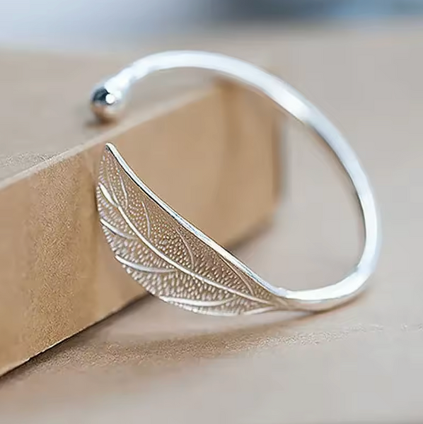 Leaf Silver Bracelet