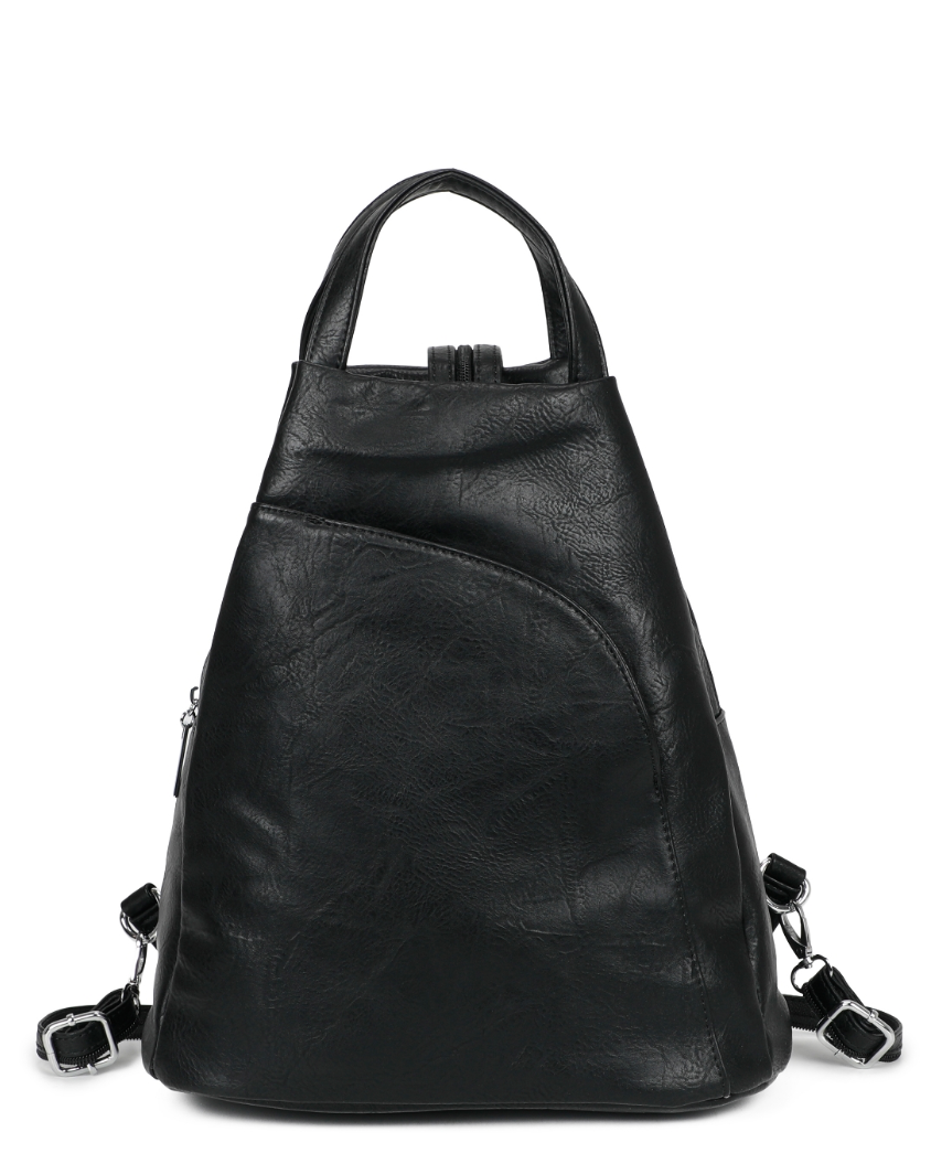 Backpack Handbag Black