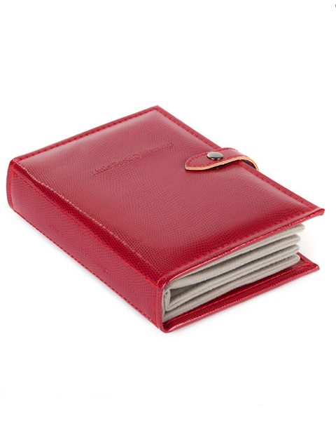 Little Book of Earrings - Dark Red
