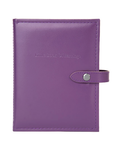 Little Book of Earrings - Purple