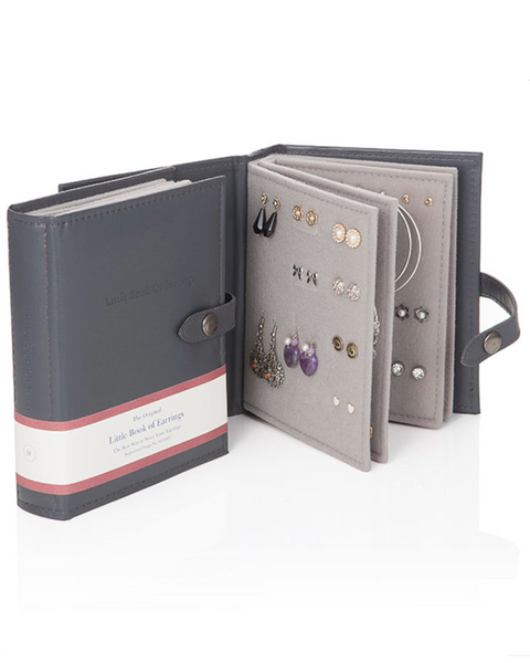 Little Book of Earrings - Grey