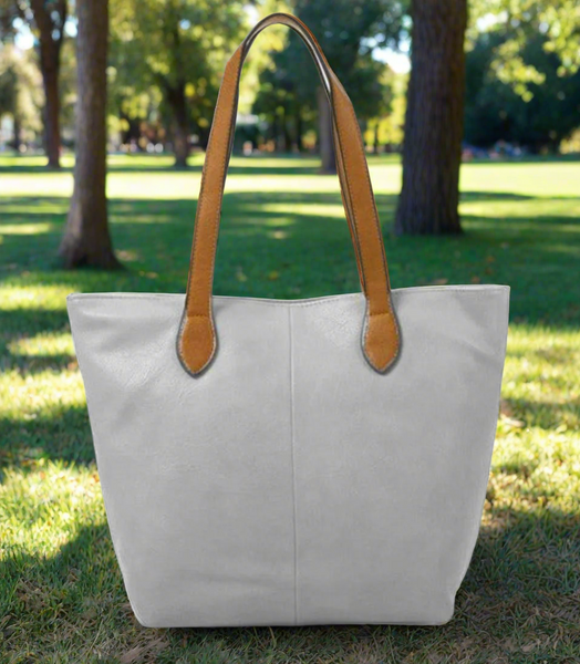 Ladies Tote Bag - Light Grey