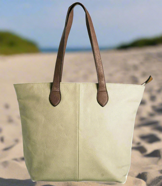 Ladies Tote Bag - Light Beige