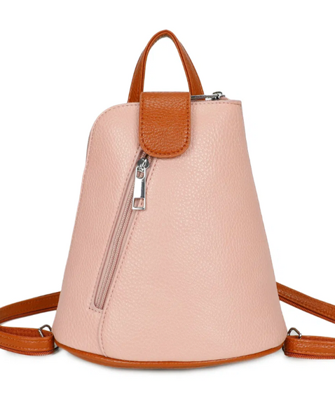 Mini Backpack Handbag - Pink