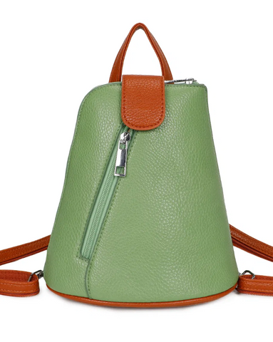 Mini Backpack Handbag - Green