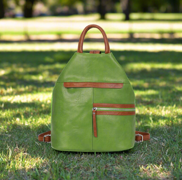 Backpack Handbag - Green