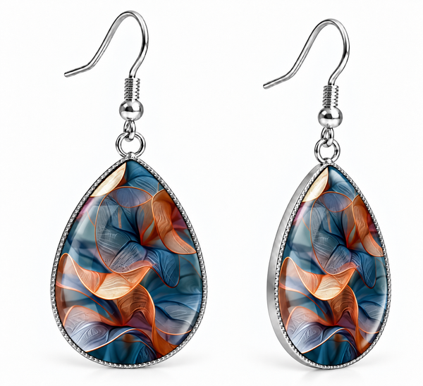 Abstract Galaxy Earrings - Multi