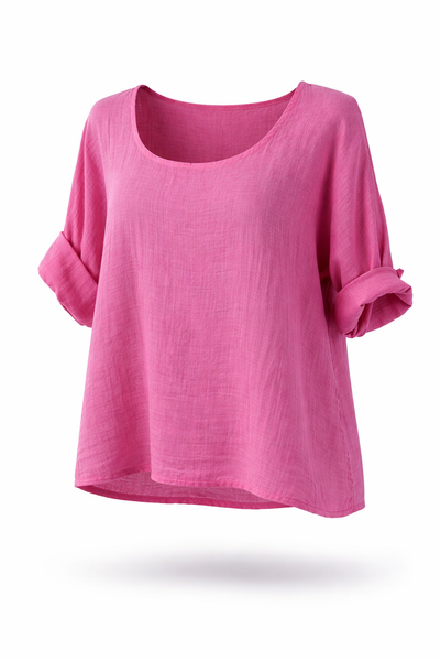 Cotton Top - Fuchsia