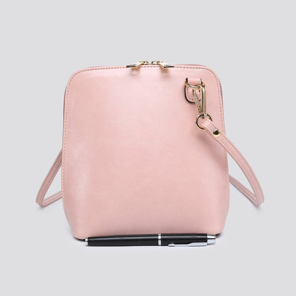 Cross Body Bag - Pale Pink