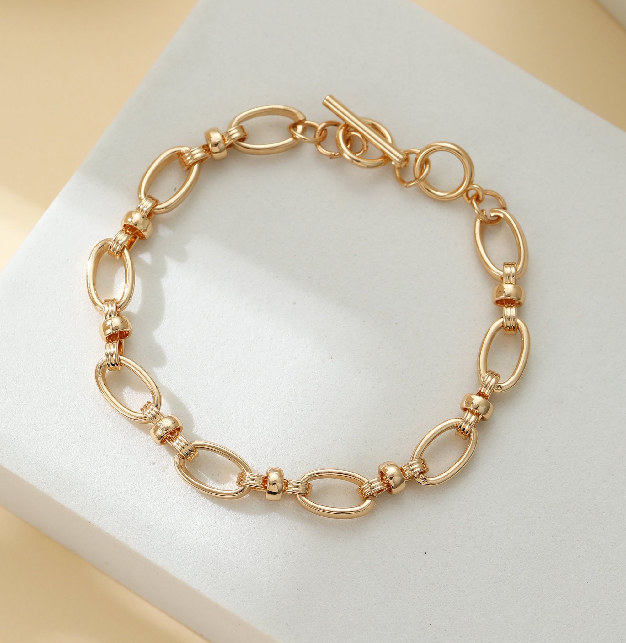 Bracelet with Oval Links