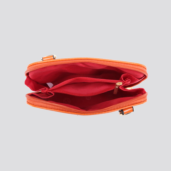 Cross Body Bag - Orange