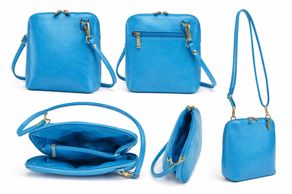 Cross Body Bag - Turquoise