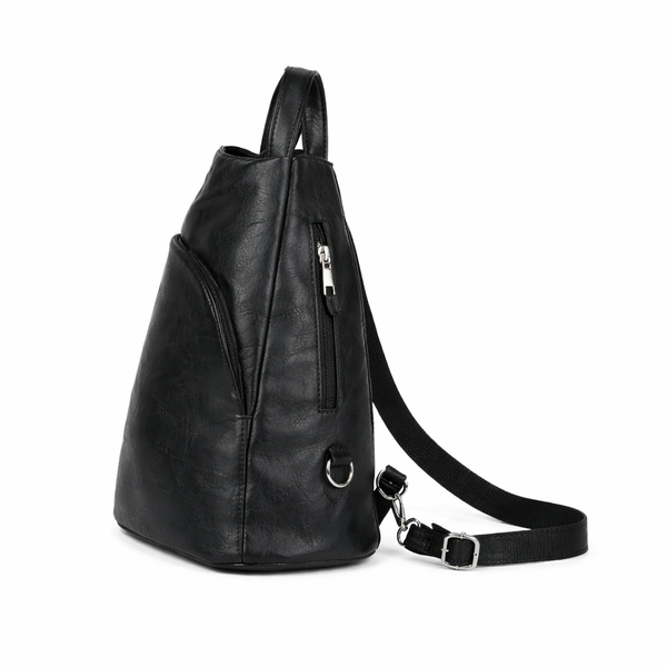 Backpack Handbag - Black