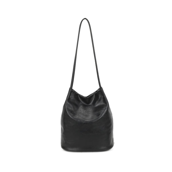 Slouch Shoulder  Bag -  Black