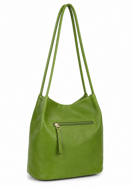 Slouch Shoulder  Bag - Green